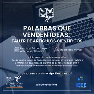 Imagen de portada para Curso online Palabras que Venden Ideas: Taller de Artículos Científicos