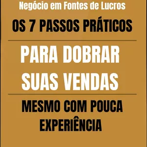 Imagem de capa para o Ebook LIVRO DIGITAL - DOBRE SUAS VENDAS EM 7 PASSOS