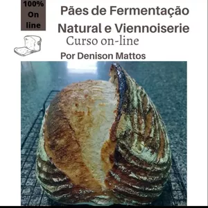 Imagem do curso Pães de Fermentação Natural e Viennoiserie 