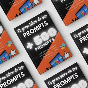 Imagen de portada para Ebook El Gran Libro de los Prompts 