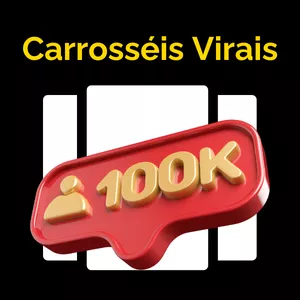 Imagem de capa para o Curso online Carrosséis Virais + BÔNUS Gerador de Imagens com Inteligência Artificial