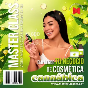 Imagen de portada para Curso online Emprende tu Negocio de Cosmética Cannábica