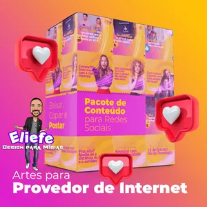 Imagem de capa para o Ebook 200 Artes para Provedor de Internet