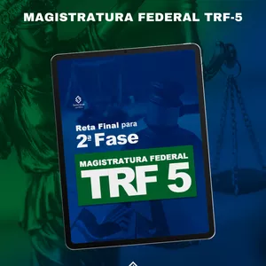 Imagem de capa para o Ebook TRF 5 | Reta Final para 2ª Fase - Simulados e mais
