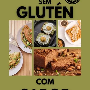 Imagem de capa para o Ebook Padaria caseira sem glutén