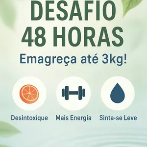 Imagem de capa para o Ebook Desafio 3KG em 48 horas