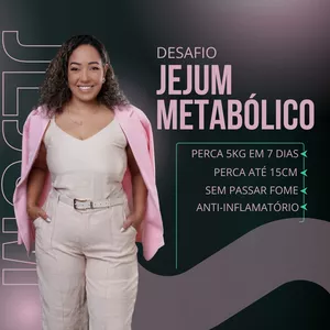 Imagem de capa para o Curso online Desafio Jejum Metabólico - Perca 5kg em 7 dias (AO VIVO)