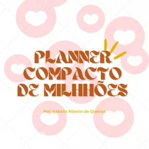 Imagem de capa para o Ebook Planner Compacto de Milhões