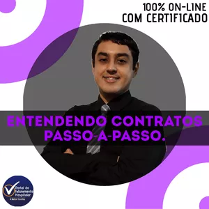 Imagem de capa para o Curso online Entendendo Contratos Passo-a-Passo.