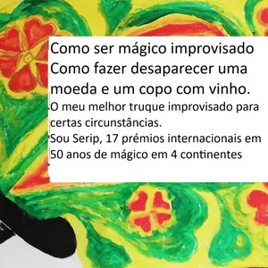 Imagem de capa para o Curso online Como ser mágico improvisado 