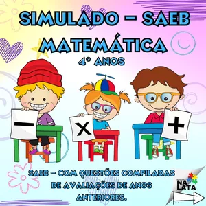 Imagem de capa para o Curso online Simulado Saeb Matemática - 4º ano