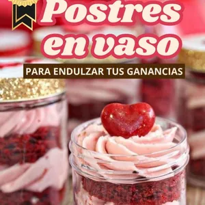 Imagen de portada para Ebook Postres en Vaso: Aprende a Hacer y Vender.