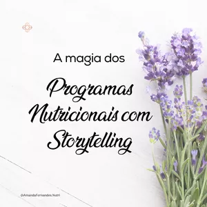 Imagem de capa para o Curso online A Magia dos Programas Nutricionais com Storytelling