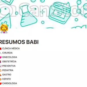 Imagem de capa para o Ebook RESUMOS BABI
