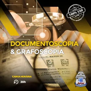 Imagem de capa para o Curso online Curso de Extensão em Documentoscopia e Grafoscopia