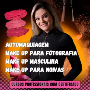 Imagem de capa para o Curso online Combo Maquiagem Profissional