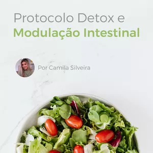 Imagem de capa para o Ebook Protocolo Detox e Modulação Intestinal