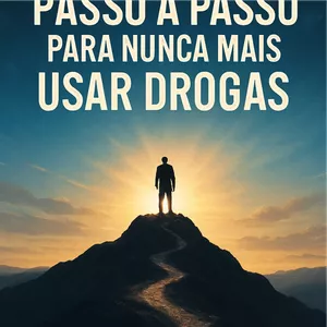 Imagem de capa para o Ebook Passo a Passo Para Nunca Mais Usar Drogas