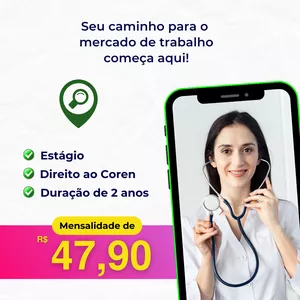 Imagem de capa para o Curso online Curso de enfermagem 