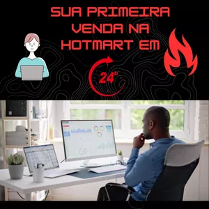 Imagem de capa para o Ebook PRIMEIRA VENDA EM 24H NA HOTMART