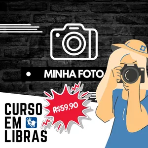 Imagem do curso Fotográfia (curso acessível em Libras)
