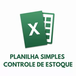 Imagem de capa para o Curso online Planilha Controle de Estoque Simples