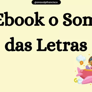 Imagem de capa para o Ebook Ebook O Som das Letras 