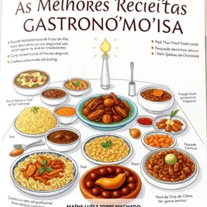 Imagem de capa para o Ebook As Melhores Receitas Gastronômicas 