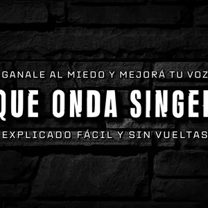 Imagen de portada para Curso online QUE ONDA SINGER - Mini curso de canto