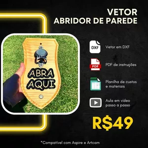 Imagem de capa para o Curso online Vetor Abridor de Parede