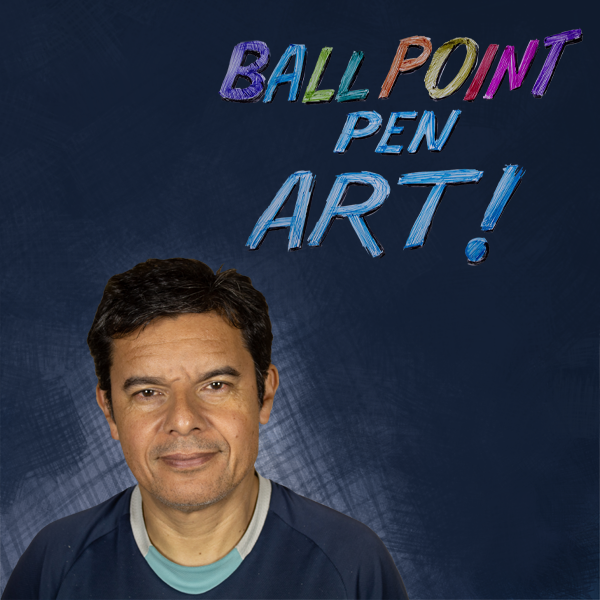 Imagem do curso Ballpoint Pen Art - Aprenda a desenhar com canetas esferográficas