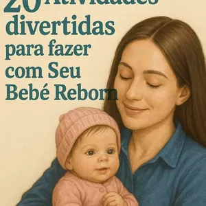 Imagem de capa para o Curso online 20 Atividades para fazer com seu bebê reborn