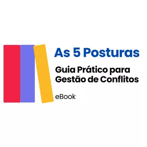 Imagem de capa para o Ebook As 5 Posturas - Guia Prático para Resolução de Conflitos