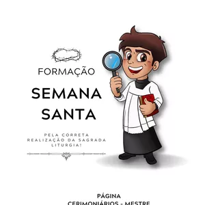 Imagem de capa para o Ebook Formação para a Semana Santa