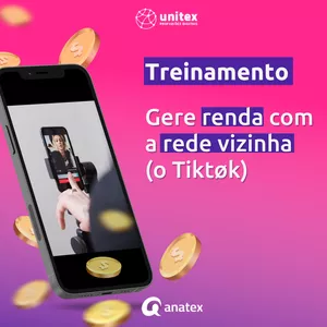 Imagem de capa para o Curso online Gere Renda com a Rede Vizinha (o TikTok)