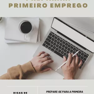Imagem de capa para o Ebook 10 dicas para o primeiro emprego