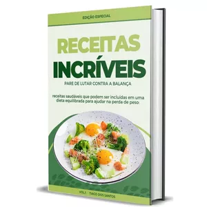 Imagem de capa para o Ebook Receitas Incríveis