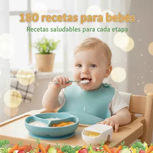 Imagen de portada para Ebook 180 Recetas saludables para Bebés y Niños