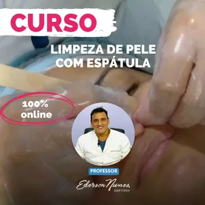 Imagem de capa para o Curso online CURSO LIMPEZA DE PELE COM ESPÁTULA