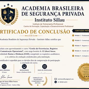 Imagem do curso FUNDAMENTOS DA GESTÃO DE OCORRENCIAS
