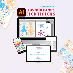 Imagen de portada para Curso online Ilustraciones científicas con Adobe Illustrator I