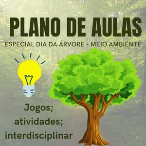 Imagem de capa para o Ebook Dia da Árvore - Atividades relacionadas com o Meio Ambiente - Ensino Fundamental