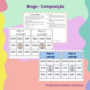 Imagem de capa para o Ebook Bingo - Composição