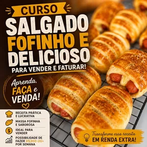 Imagem do curso Desafio salgado venda em 7 dias 