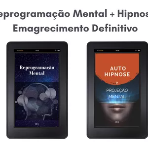 Imagem de capa para o Ebook Curso de Reprogramação Mental para o Emagrecimento R3
