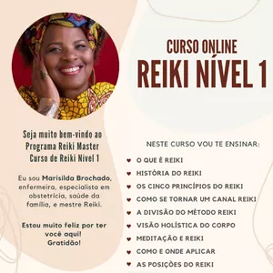 Imagem do curso Curso de Reiki Nível 1 