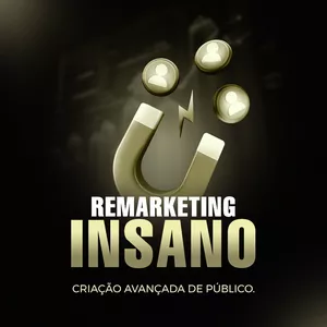 Imagem de capa para o Curso online Treinamento Remarketing Insano