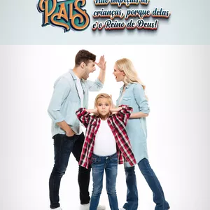 Imagem de capa para o Ebook PAIS NÃO IMPEÇAIS AS CRIANÇAS, PORQUE DELAS É O REINO DE DEUS!