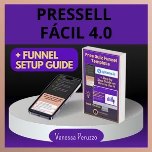 Imagem de Pressell Fácil 4.0 criado por Vanessa Peruzzo na hotmart