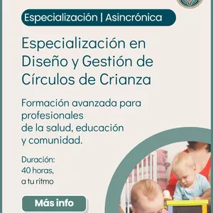 Imagen de portada para Curso online Especialización en Diseño y Gestión de Círculos de Crianza